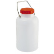 Bidone collo largo 5 litri per alimenti con maniglia per trasporto