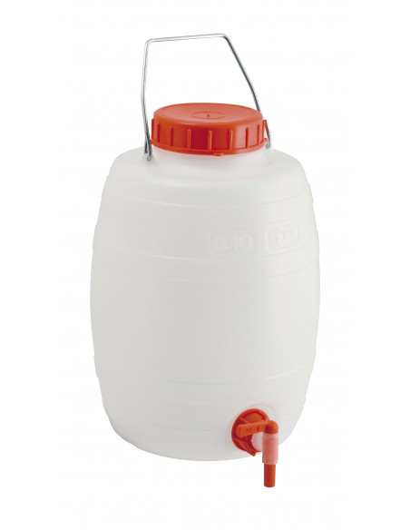 Fustino Botticella Plastica 20 Litri Alimentare Con Rubinetto - Mobil Plastic - Foto 3