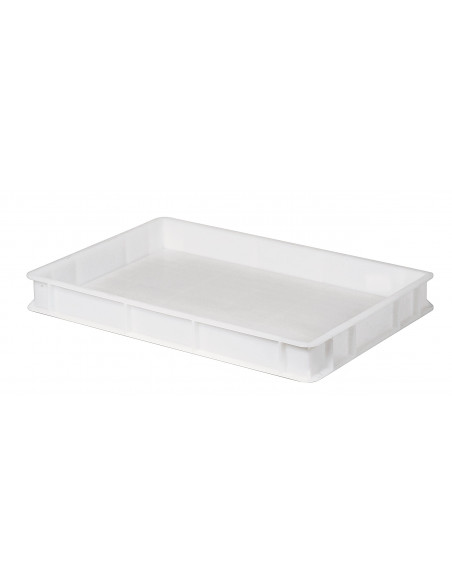 Cassa chiusa 60x40 h 7 sovrapponibile e idonea al contatto alimentare