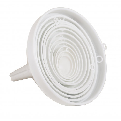 Imbuto per travasare conserve, marmellate, Fackelmann, imbuto con bocca grande, Imbuto grande per barattoli, Plastica, Rosso, 13,8 x 6 cm | Leroy Merlin