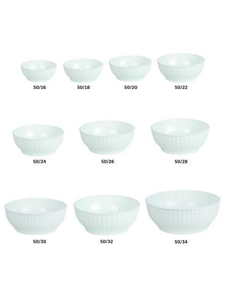 Insalatiera in plastica diametro 18 cm