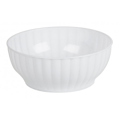 Ciotola in plastica con coperchio paraspruzzi – 5 litri – Insalatiera con apertura di miscelazione – Ciotola con fondo antiscivolo lavabile in lavastoviglie