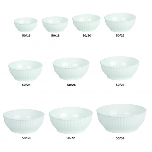 Insalatiera in plastica diametro 26 cm