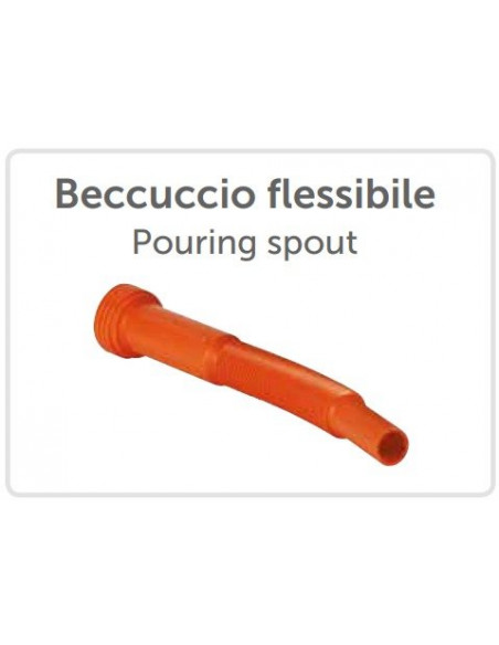 Tanica 5 litri in plastica certificata per trasporto benzina