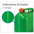 Tanica 5 litri in plastica certificata per trasporto benzina