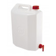 Tanica in PEHD 20 litri con rubinetto idonea per trasporto liquidi