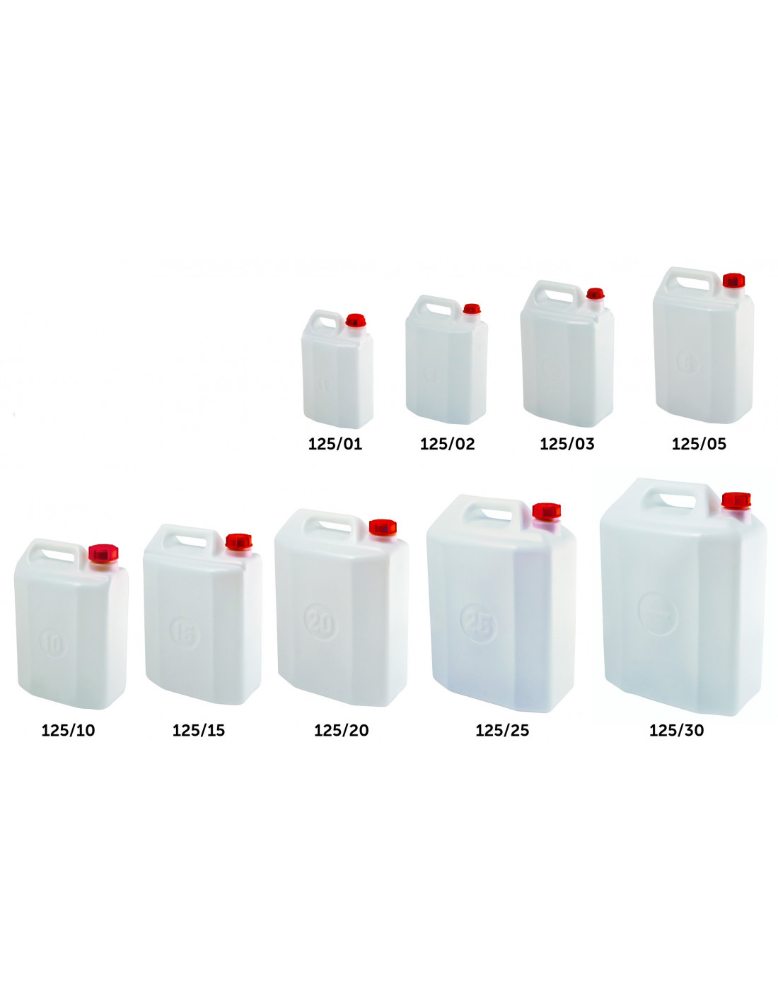 Tanica in PEHD 25 litri idonea per trasporto liquidi