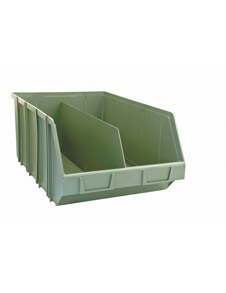 Contenitore sovrapponibile in PEHD - Modello 5KSD - L 38,5 x H 25 x P 58 cm