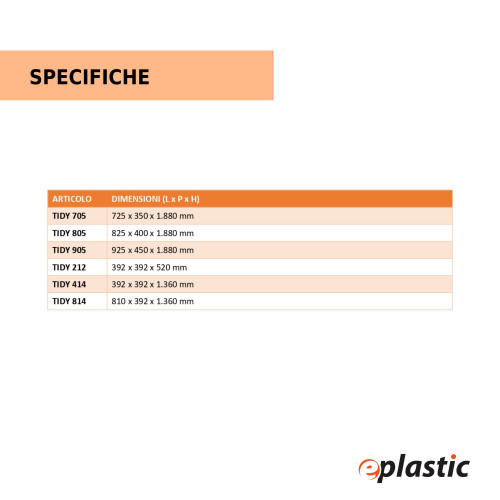 Scaffale angolare con 2 ripiani fissi - Modello...
