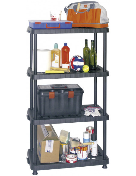 Scaffale con 4 ripiani fissi - Modello Tidy 814