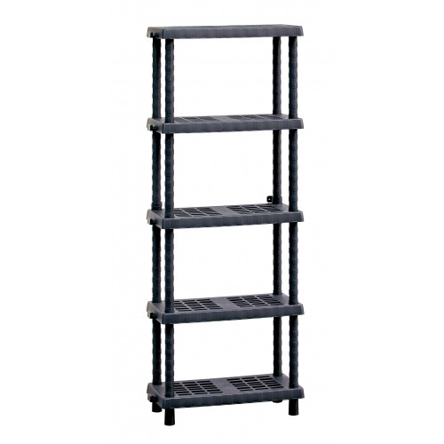 Scaffale con 5 ripiani regolabili - Larghezza...