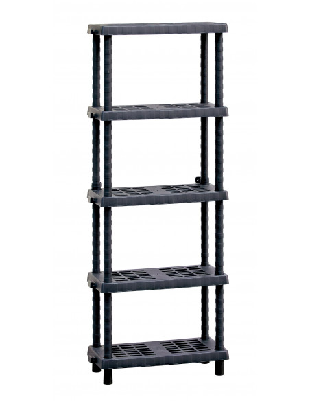 Scaffale con 5 ripiani regolabili - Larghezza 72,5 cm - Modello Tidy 705