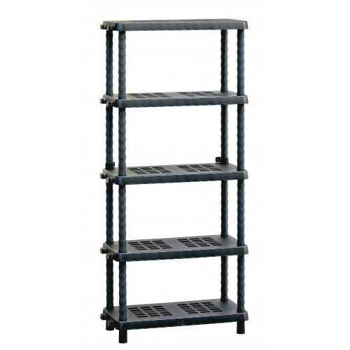 Scaffale con 5 ripiani regolabili - Larghezza...