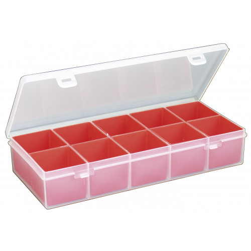 Scatola organizer portaminuteria con 10...