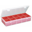 Scatola organizer portaminuteria con 10 vaschette estraibili - Modello Class 12