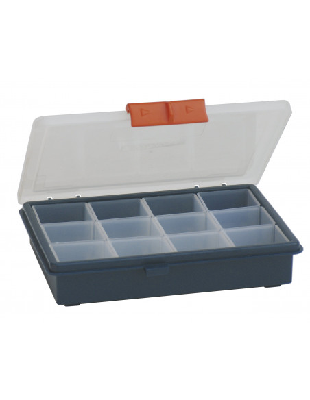 Scatola organizer portaminuterie con 12 vaschette estraibili - Modello Class 19