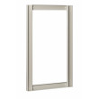 Telaio espositore da parete per cassettiere CRYSTAL BOX - H 125 cm