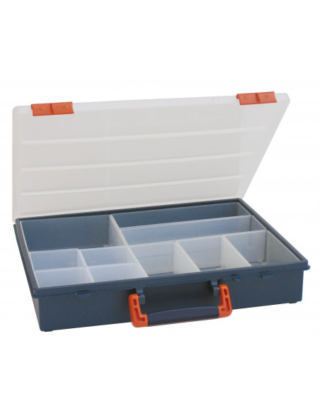 Valigetta organizer portaminuterie con 10 vaschette estraibili - Modello Class 42