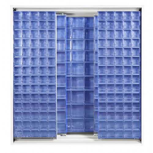 Armadio con cassettiere Crystal Box - 281 cassetti