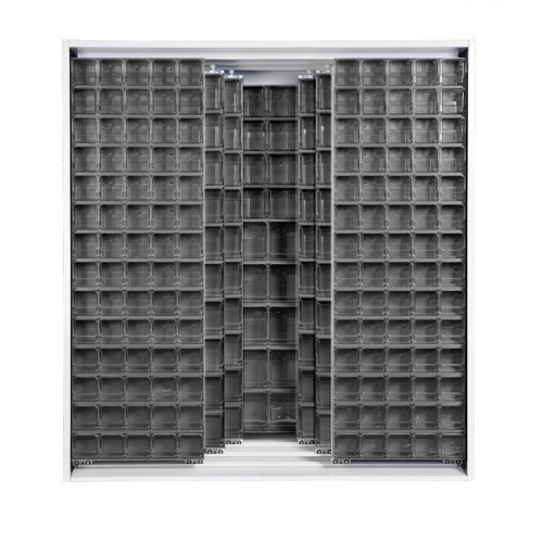 Armadio con cassettiere Crystal Box - 341 cassetti