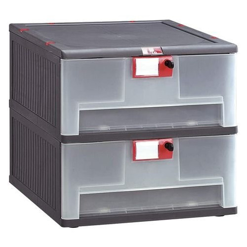 Cassettiera Modulare Portaminuteria Con 12 Cassetti Verdi - Organizzatore Per Viteria E Piccoli Componenti - Foto 2