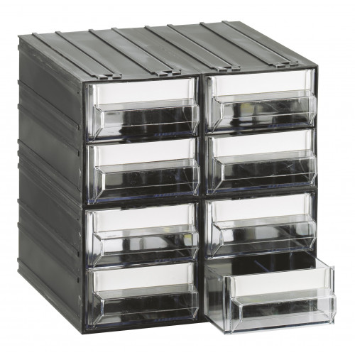 Cassettiera Con 3 Cassetti Mobile Bianco In Plastica Con Ruote Da Interno