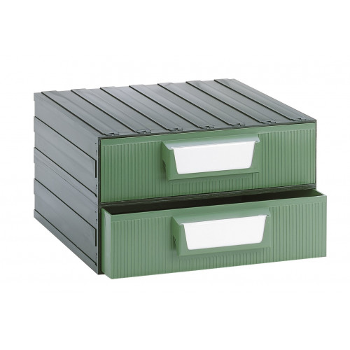 Cassettiera modulare porta minuteria con 2...