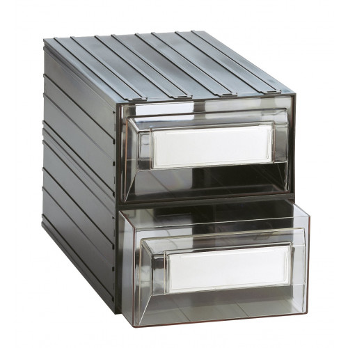 Cassettiera modulare porta minuteria con 2...