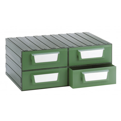 Cassettiera modulare porta minuteria con 4...