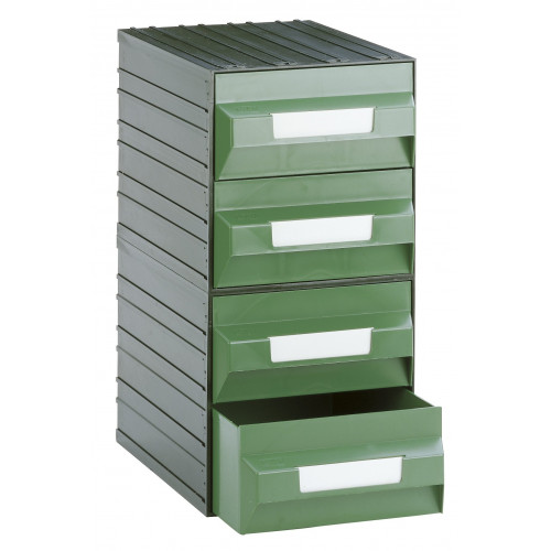 Cassettiera modulare porta minuteria con 4...