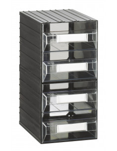 Cassettiera modulare porta minuteria con 4 cassetti -...