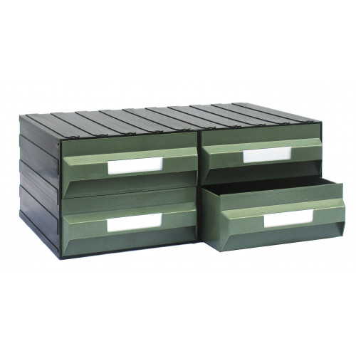 Cassettiera modulare porta minuteria con 4...