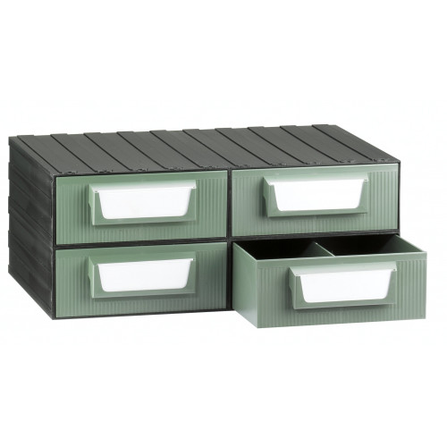 Cassettiera modulare porta minuteria con 4...