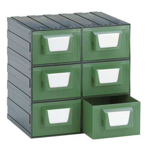 Cassettiera modulare porta minuteria con 6...