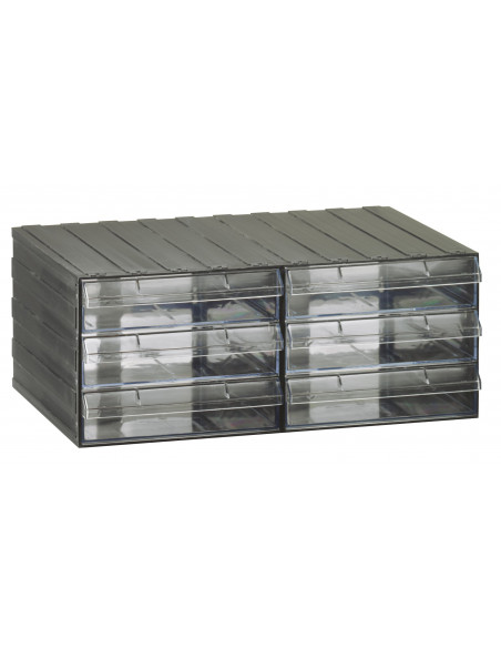 Cassettiera modulare porta minuteria con 6 cassetti - Modello T/3