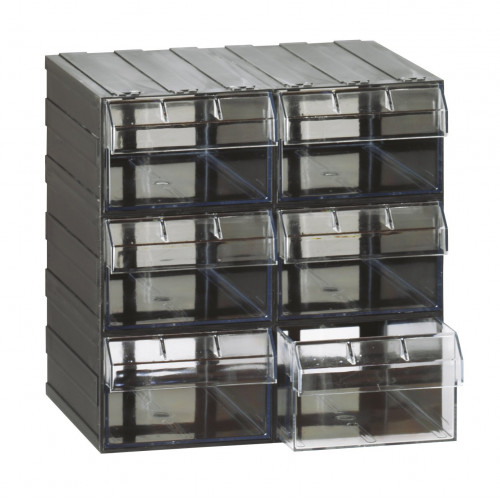 Cassettiera modulare porta minuteria con 6...