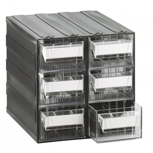 Cassettiera modulare porta minuteria con 6...