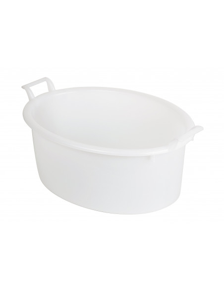Bagno ovale in PEHD con diametro 55 cm