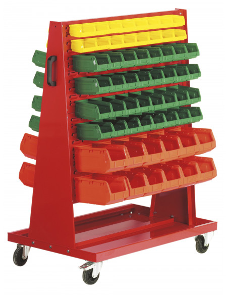 Kit contenitori a bocca di lupo Serie 2000 per carrello MP60/C