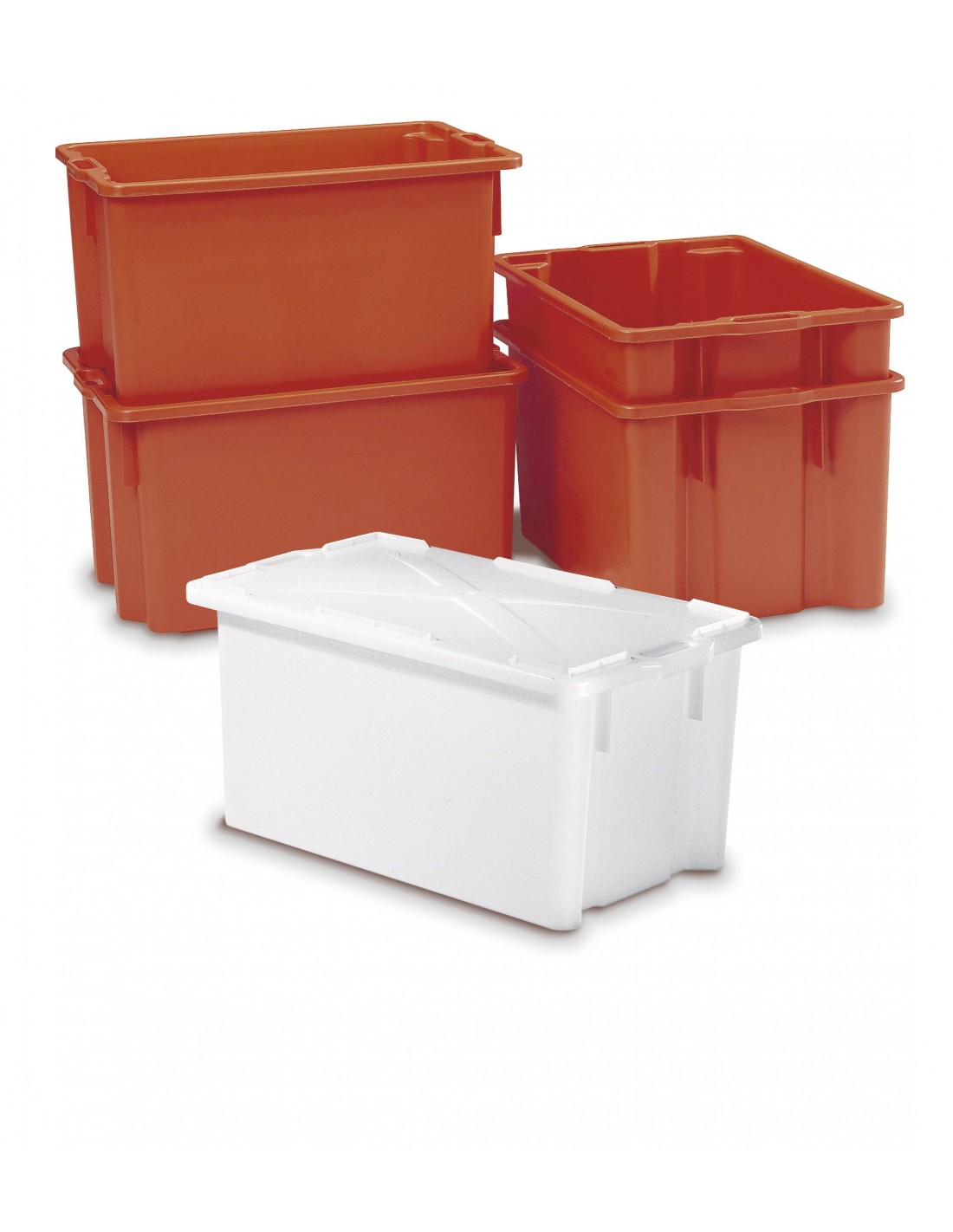Contenitore In Plastica Really Useful Box – 145 Litri, Bianco Opaco, Con Coperchio E Manici, Resistente E Impilabile, Perfetto Per Organizzazione Casa, Garage, Ufficio