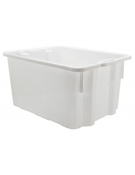 Cassa chiusa in PEHD 50 litri per trasporto alimentare ed enologia