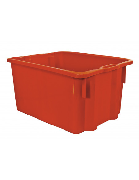 Cassa chiusa in PEHD 50 litri per trasporto alimentare ed enologia