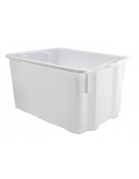 Cassa chiusa in PEHD 65 litri per trasporto alimentare ed enologia