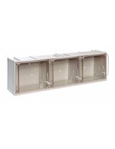 Cassettiera modulare a 3 cassetti - Modello CRYSTAL BOX...