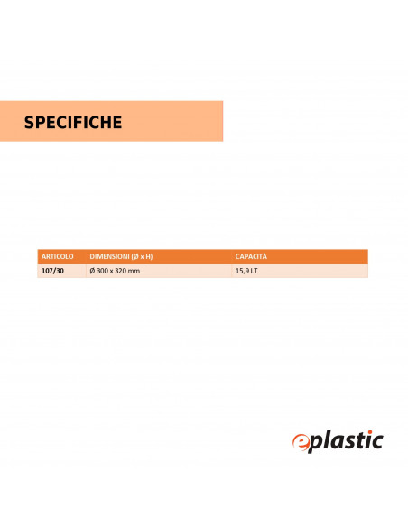 Cestino gettacarta 30x32