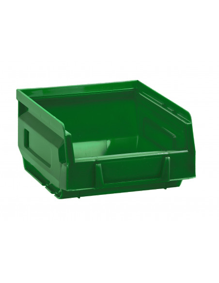 Contenitore sovrapponibile a bocca di lupo in PEHD - Modello 2001/B - L 10,3 x H 6,2 x P 12 cm