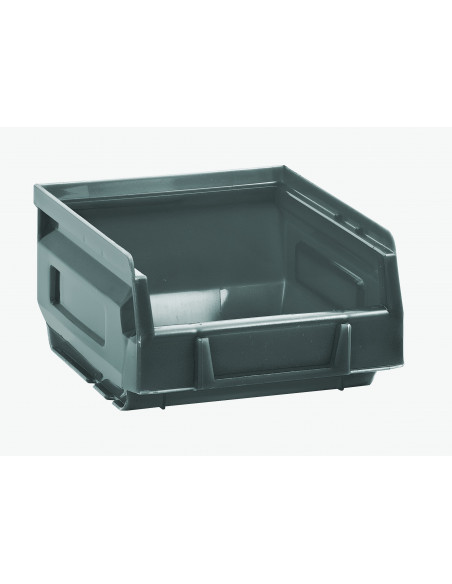 Contenitore sovrapponibile a bocca di lupo in PEHD - Modello 2001/B - L 10,3 x H 6,2 x P 12 cm