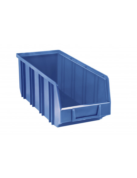 Contenitore sovrapponibile a bocca di lupo in PEHD - Modello 2003 Large - L 14,5 x H 12,5 x P 33,5 cm