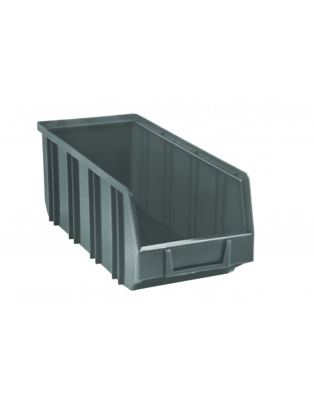 Contenitore sovrapponibile a bocca di lupo in PEHD - Modello 2003 Large - L 14,5 x H 12,5 x P 33,5 cm