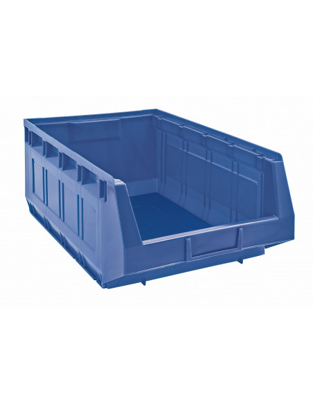 Contenitore sovrapponibile a bocca di lupo in PEHD - Modello 2005 - L 30,3 x H 19 x P 48,5 cm